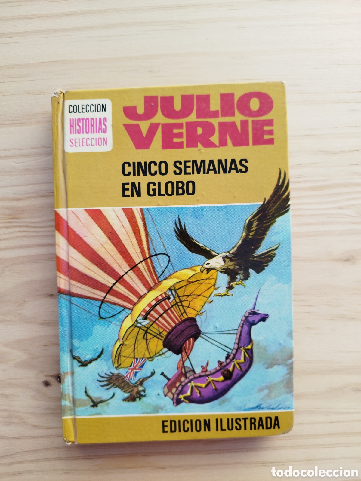 Gebrauchte B&uuml;cher: Comic Julio Verne Cinco semanas en globo 1979