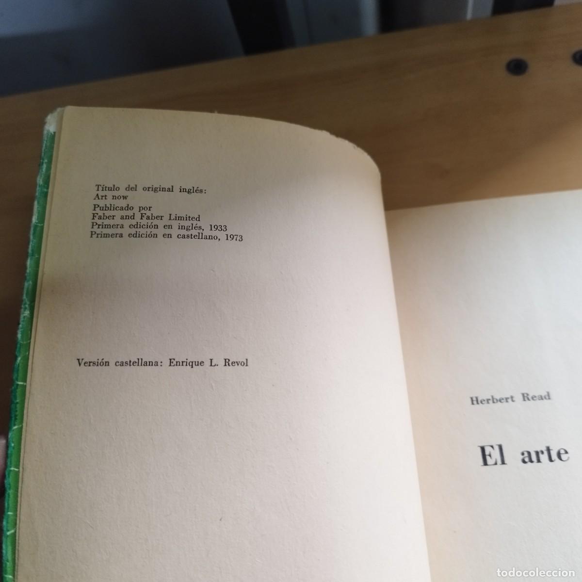 Libros de segunda mano: EL ARTE AHORA / HERBERT READ / CON-AR-02 / INFINITO - Foto 6
