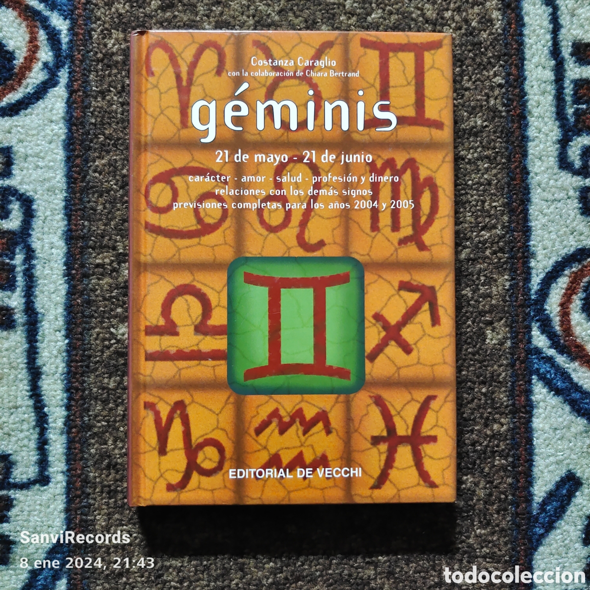 Libros de segunda mano: G&Eacute;MINIS (COSTANZA CARAGLIO) (EDITORIAL DE VECCHI) - Foto 1
