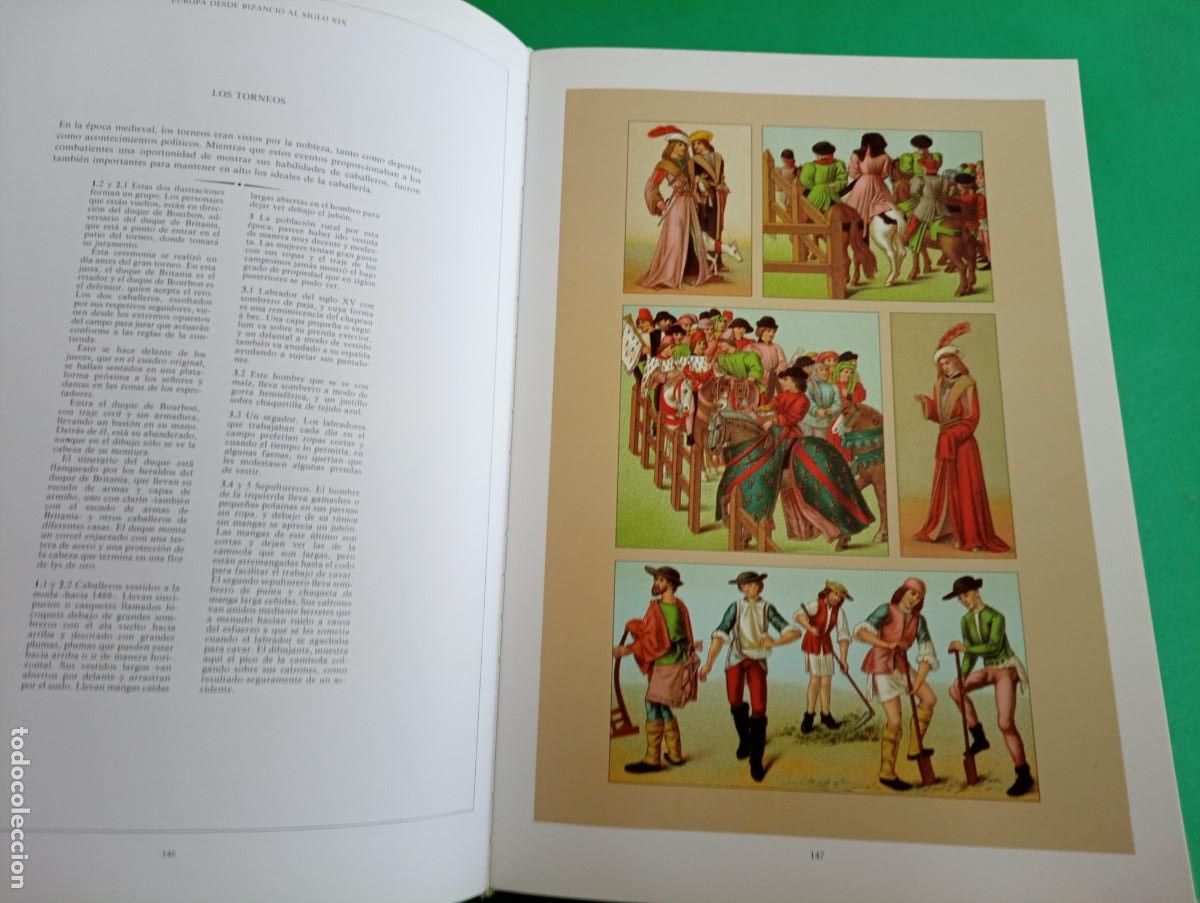 Libros de segunda mano: Antiguo libro HISTORIA DEL VESTIDO. Albert Racinet. Madrid 1990. - Foto 10