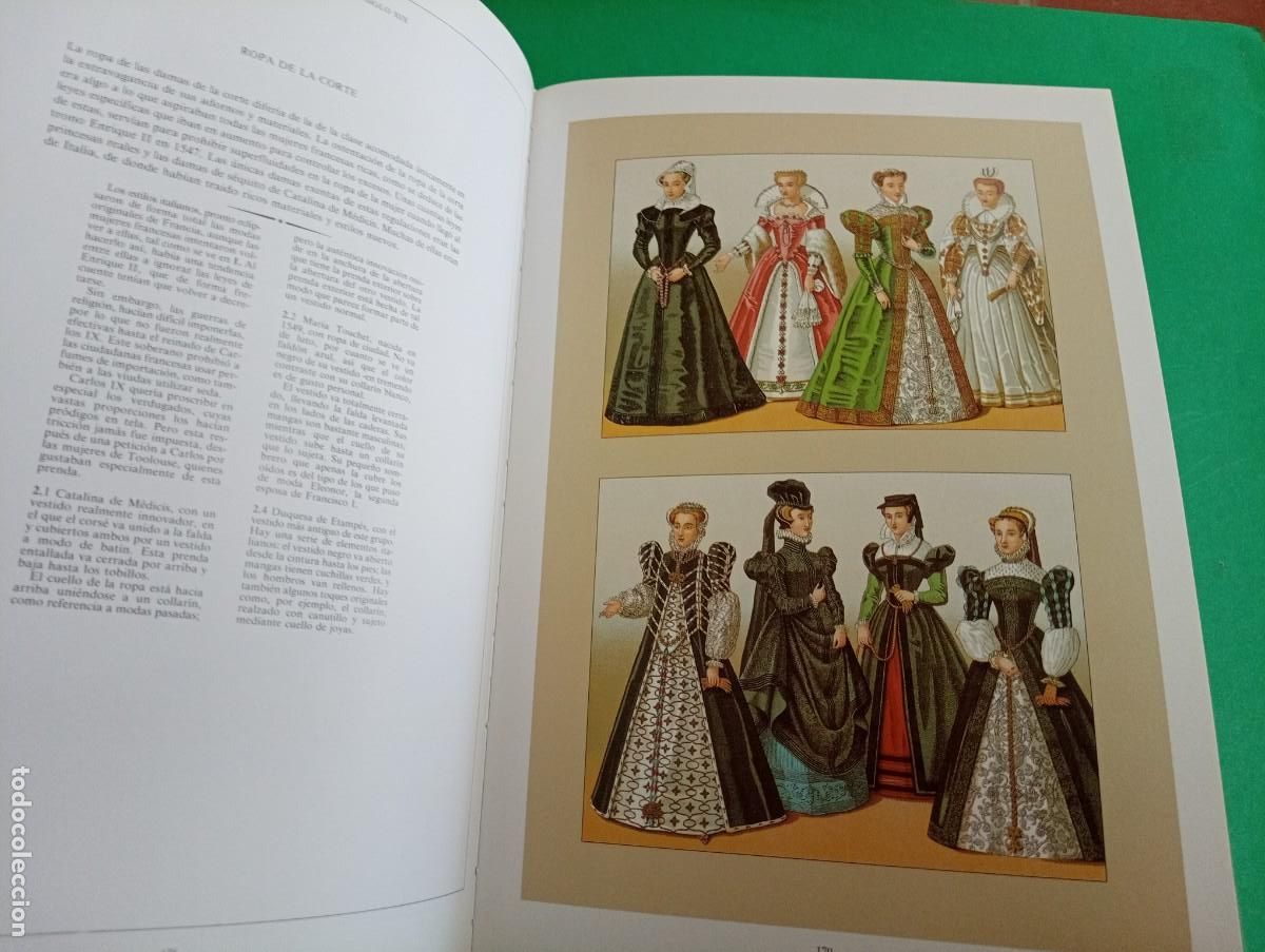 Libros de segunda mano: Antiguo libro HISTORIA DEL VESTIDO. Albert Racinet. Madrid 1990. - Foto 12