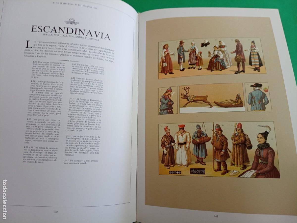 Libros de segunda mano: Antiguo libro HISTORIA DEL VESTIDO. Albert Racinet. Madrid 1990. - Foto 14