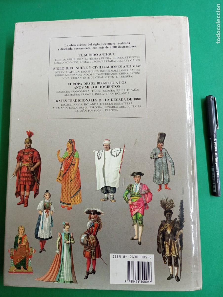 Libros de segunda mano: Antiguo libro HISTORIA DEL VESTIDO. Albert Racinet. Madrid 1990. - Foto 15