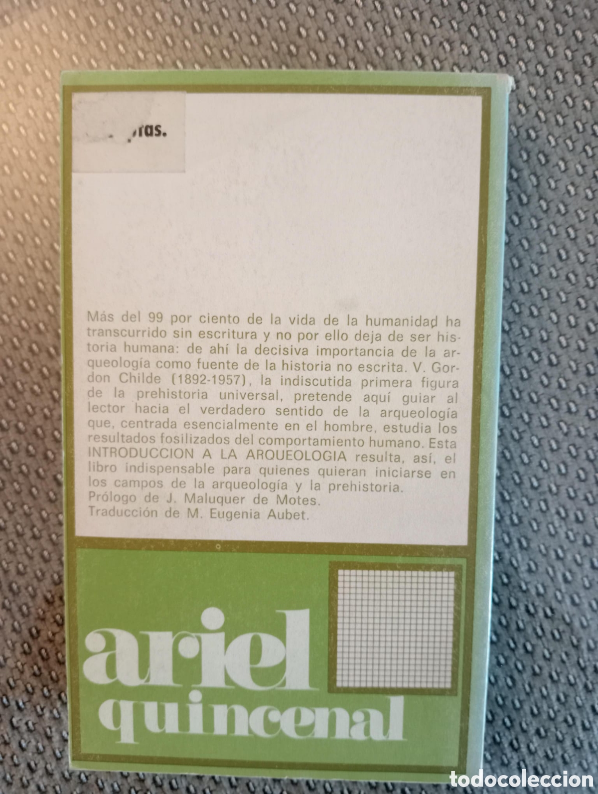 Libros de segunda mano: Introducci&oacute;n a la arqueolog&iacute;a / V. Gordon Childe - Foto 4