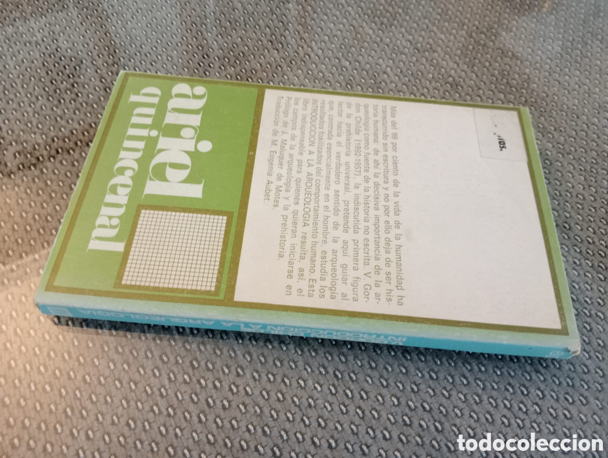 Libros de segunda mano: Introducci&oacute;n a la arqueolog&iacute;a / V. Gordon Childe - Foto 3