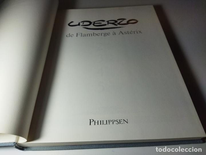 Libros de segunda mano: UDERZO - DE FLAMBERGE A ASTERIX - Ed. PHILIPPSEN 1985 - COMO NUEVO - Foto 8