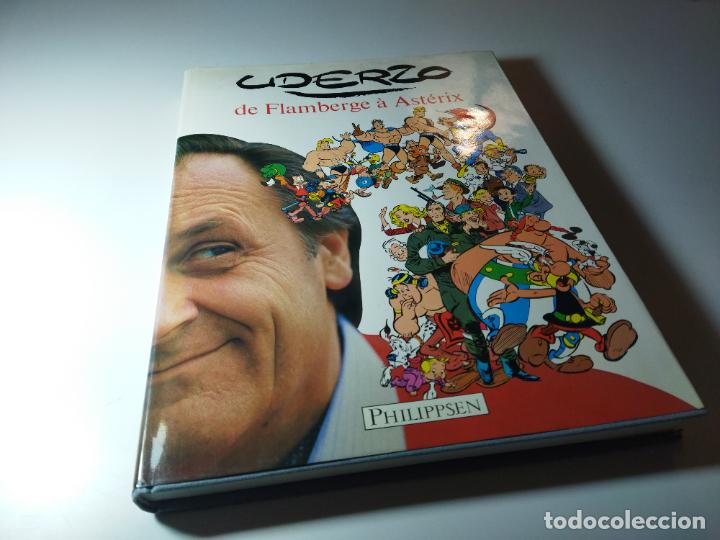 Libros de segunda mano: UDERZO - DE FLAMBERGE A ASTERIX - Ed. PHILIPPSEN 1985 - COMO NUEVO - Foto 1
