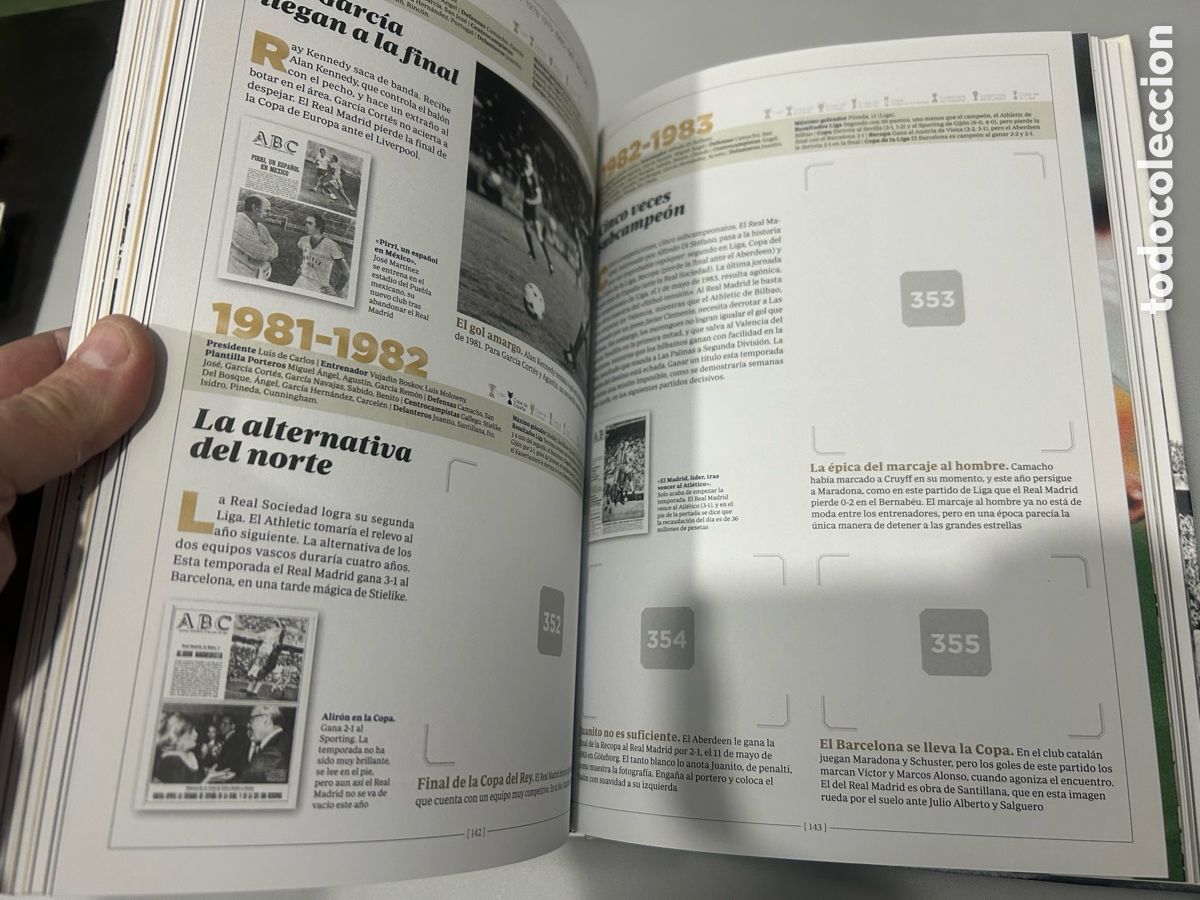 Libros de segunda mano: HISTORIAL DEL REAL MADRID (CONTADA POR ABC) - Foto 2