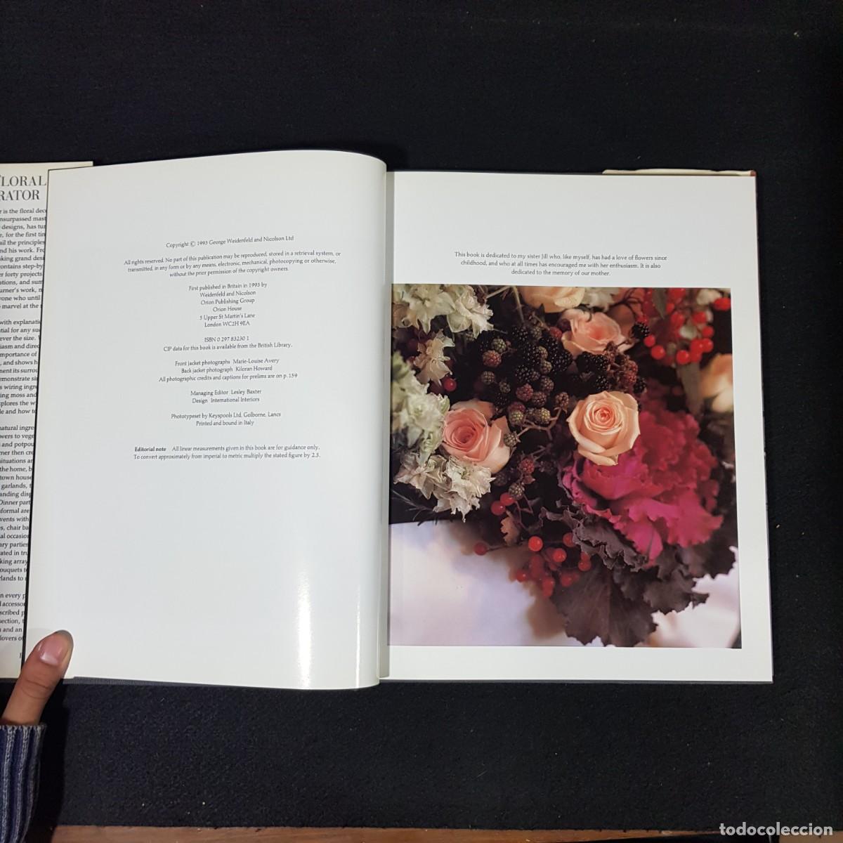 Libros de segunda mano: THE FLORAL DECORATOR - KENNETH TURNER - EDITORIAL NOTE / 4 - Foto 5