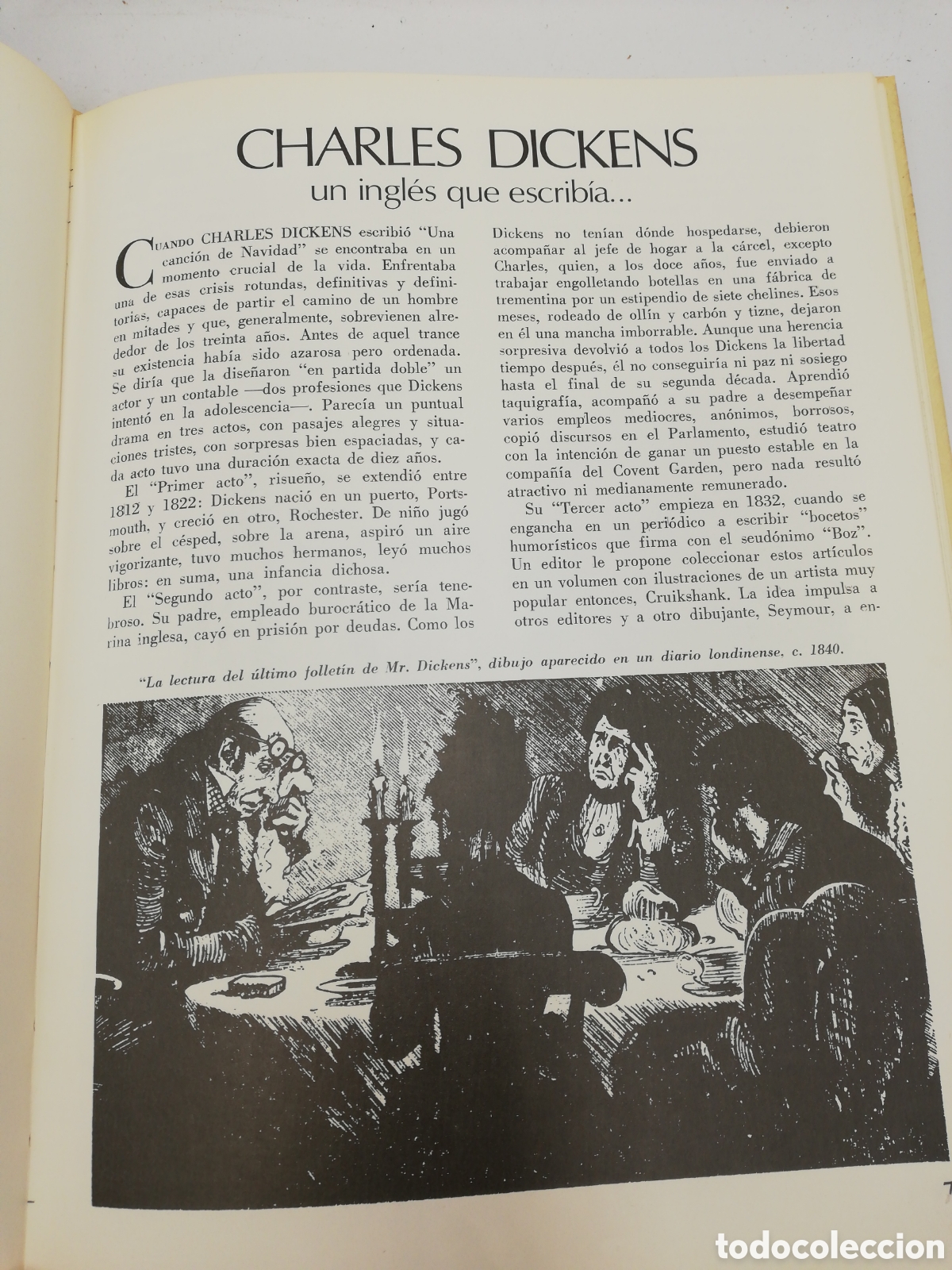 Libros de segunda mano: Charles Dickens. Una Canci&oacute;n de Navidad. Ediciones Sedmay. - Foto 7