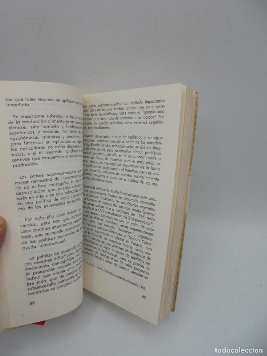 Libros de segunda mano: PERFILES DEL HAMBRE. DEMETRIO CASADO. 1967. PAGS : 217. - Foto 2