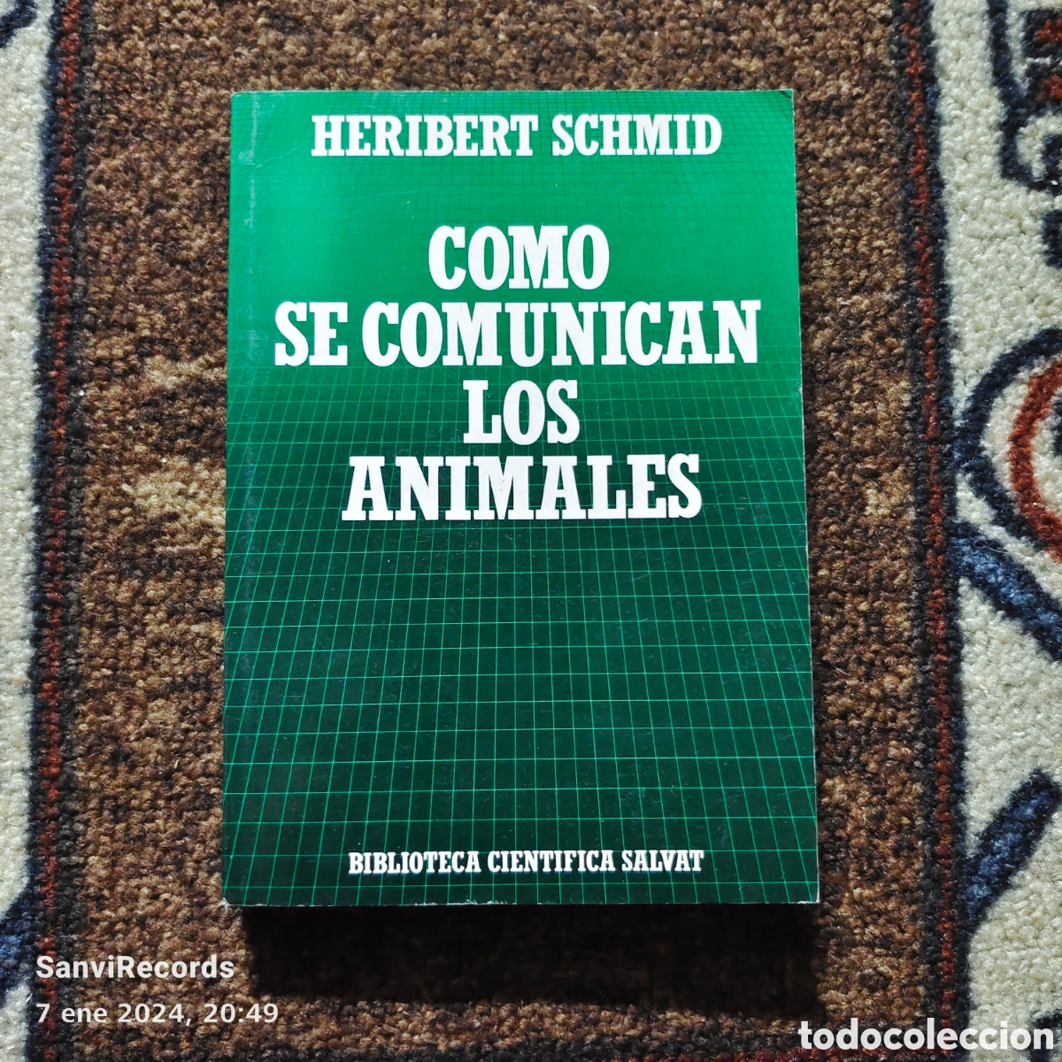 Libros de segunda mano: COMO SE COMUNICAN LOS ANIMALES (HERIBERT SCHMID) (BIBLIOTECA CIENT&Iacute;FICA SALVAT) - Foto 1