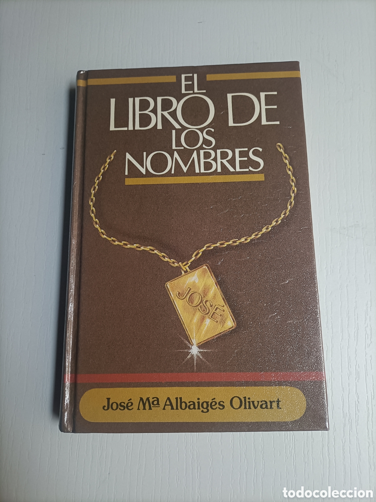Libros de segunda mano: El libro de los nombres. Jos&eacute; M.Albaiges Olivart - Foto 2