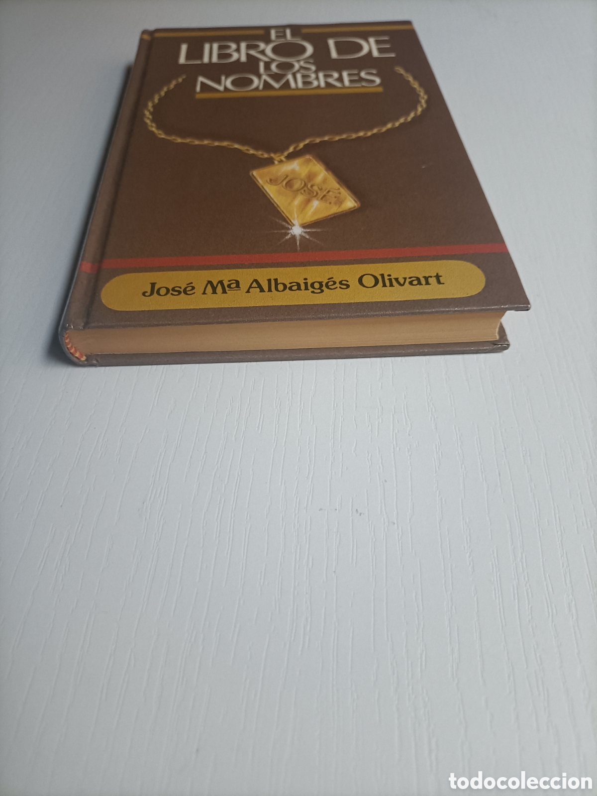 Libros de segunda mano: El libro de los nombres. Jos&eacute; M.Albaiges Olivart - Foto 3