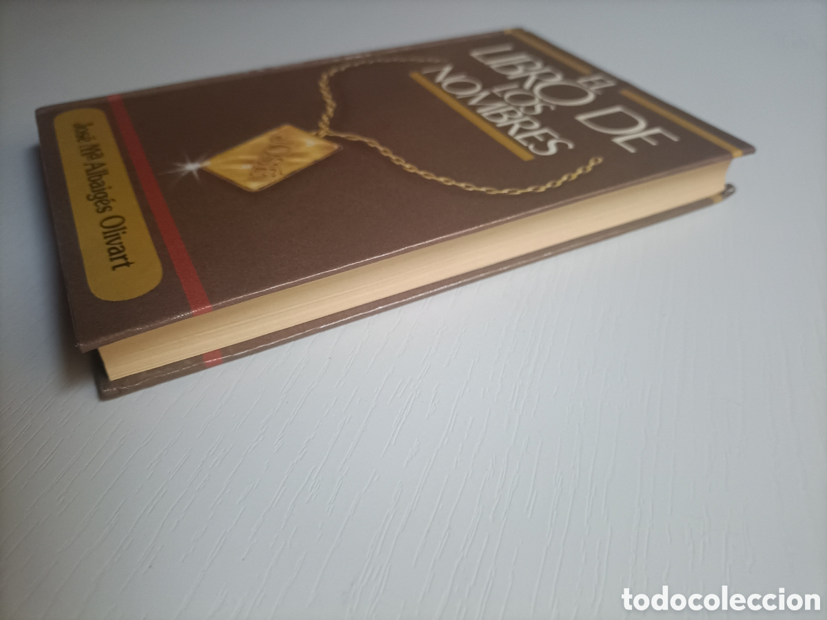 Libros de segunda mano: El libro de los nombres. Jos&eacute; M.Albaiges Olivart - Foto 4