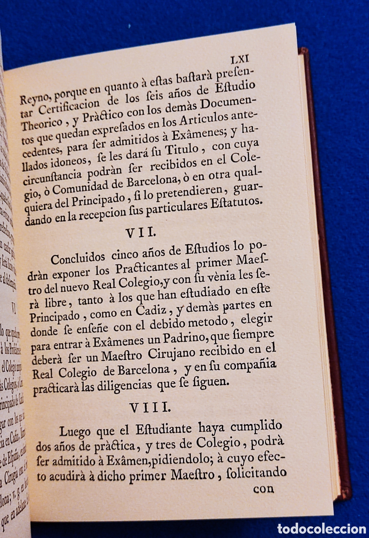 Libros de segunda mano: REAL COLEGIO DE CIRUG&Iacute;A TIRADA LIMITADA FACS&Iacute;MIL - Foto 6