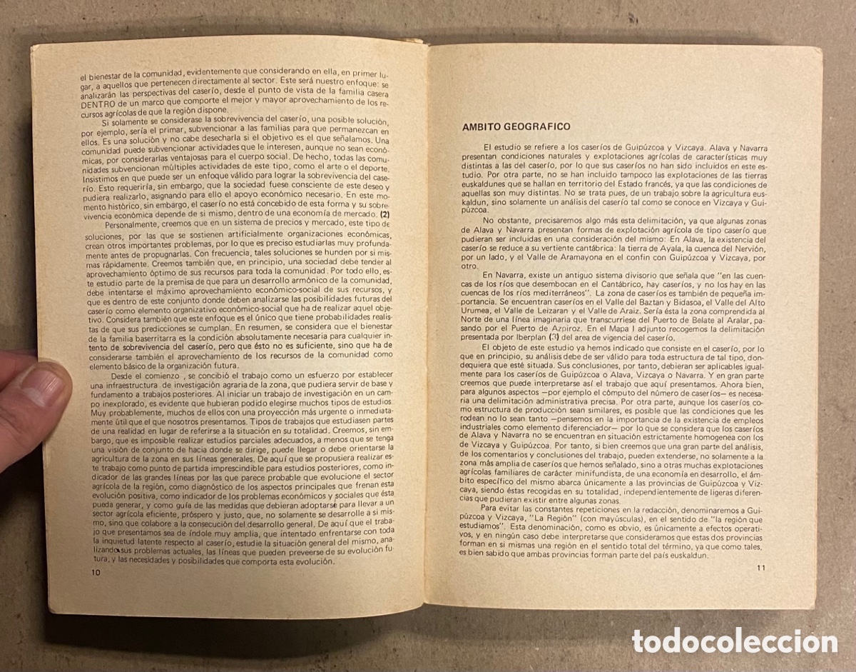 Libros de segunda mano: EL CASER&Iacute;O VASCO. MIREN ETXEZARRETA. IKER 1977. - Foto 4
