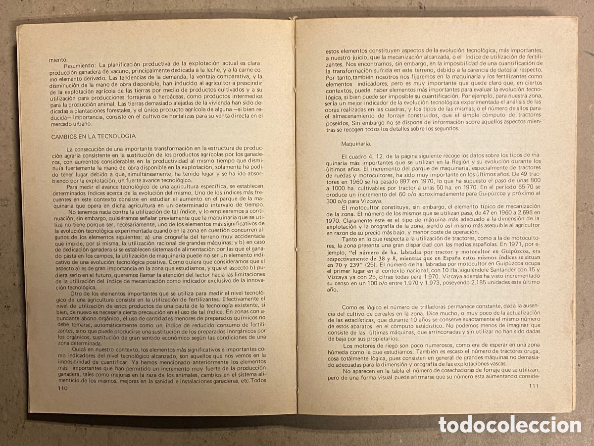 Libros de segunda mano: EL CASER&Iacute;O VASCO. MIREN ETXEZARRETA. IKER 1977. - Foto 6