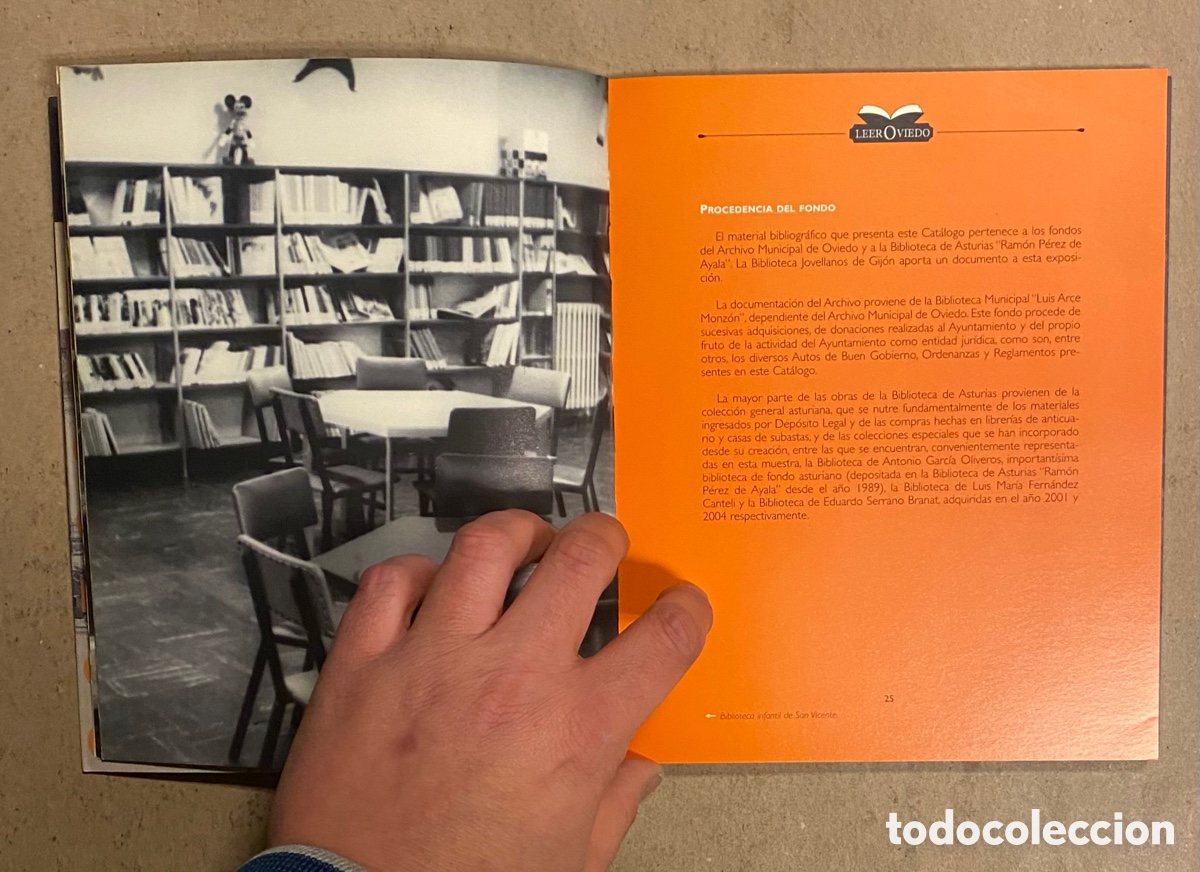 Libros de segunda mano: LEER OVIEDO. CAT&Aacute;LOGO EXPOSICI&Oacute;N CAF&Eacute; ESPA&Ntilde;OL 2007. - Foto 5