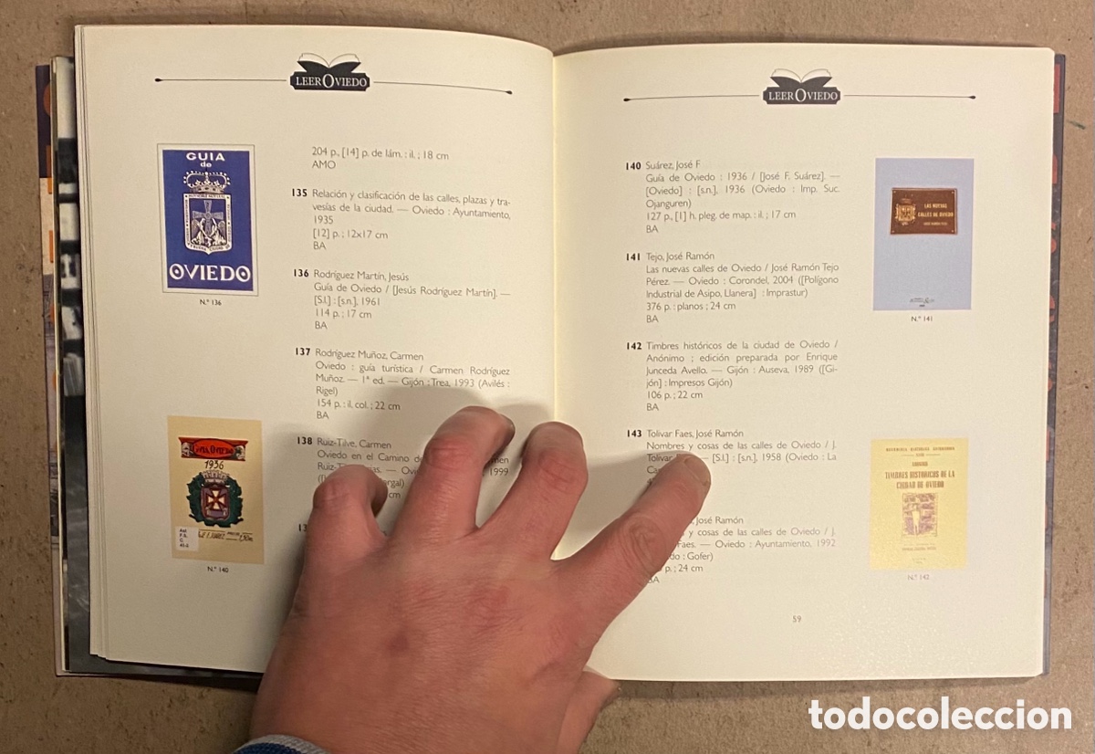 Libros de segunda mano: LEER OVIEDO. CAT&Aacute;LOGO EXPOSICI&Oacute;N CAF&Eacute; ESPA&Ntilde;OL 2007. - Foto 7