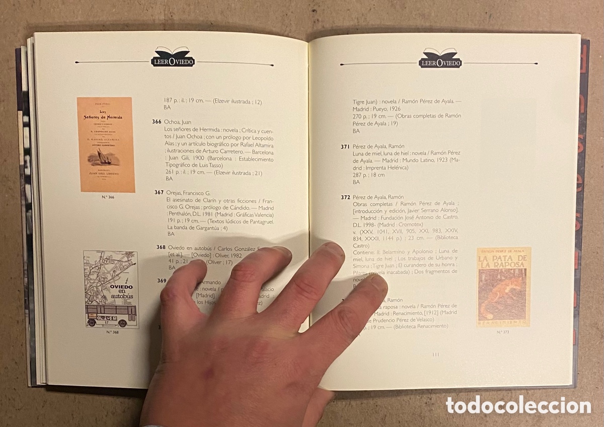 Libros de segunda mano: LEER OVIEDO. CAT&Aacute;LOGO EXPOSICI&Oacute;N CAF&Eacute; ESPA&Ntilde;OL 2007. - Foto 9