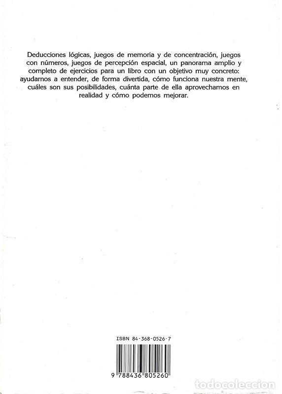 Libros de segunda mano: JUEGOS DE LA MENTE MENOTTI COSSU - Foto 2