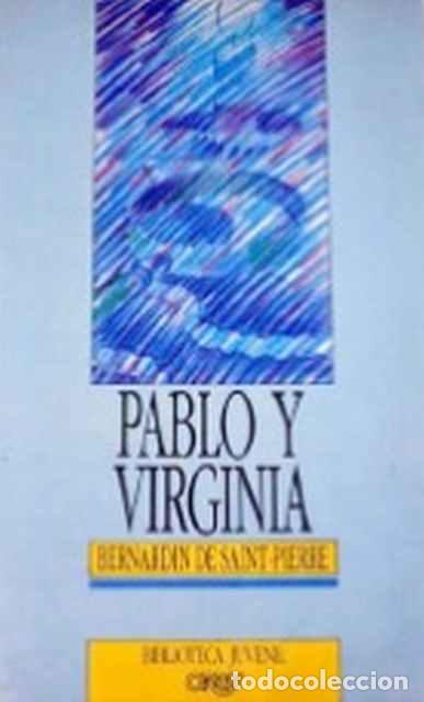 Libros de segunda mano: Pablo y Virginia - Saint-Pierre, Bernardin de - Foto 1