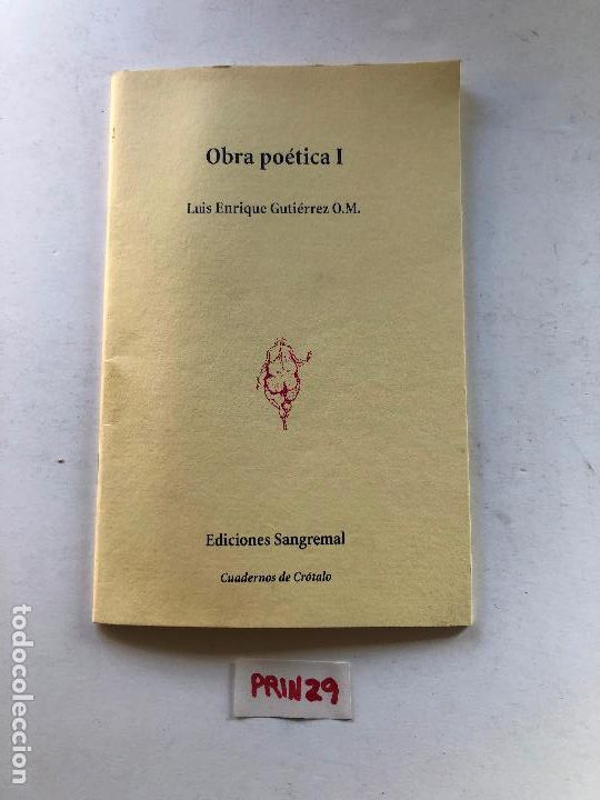 Libros de segunda mano: Obra po&eacute;tica I - Foto 1