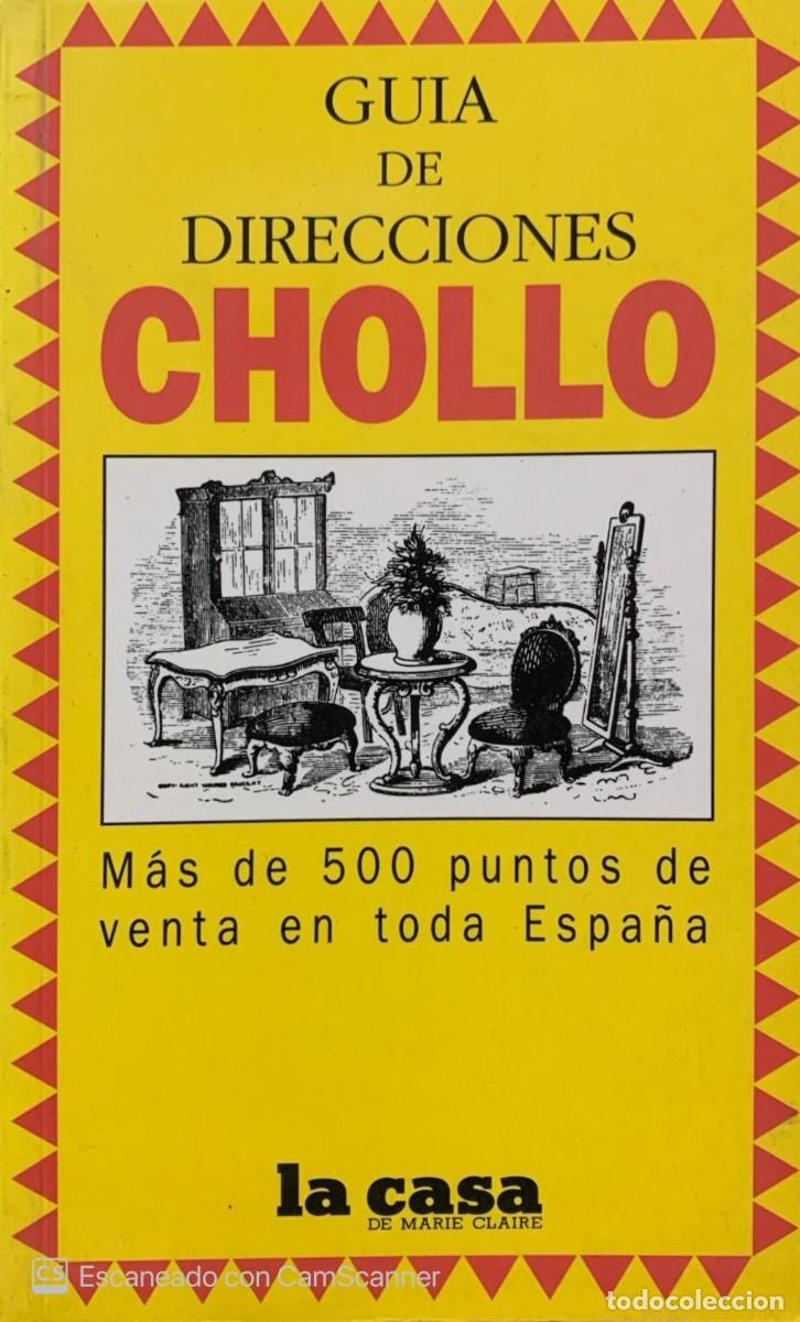 Libros de segunda mano: GUIA DE DIRECCIONES CHOLLO - Foto 1