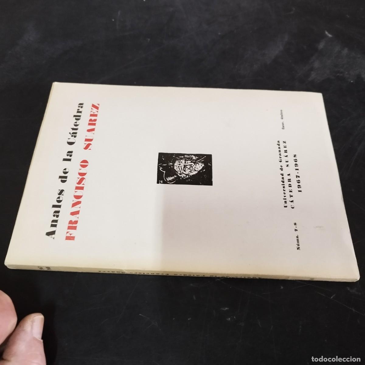 Libros de segunda mano: FRANCISCO SUAREZ / ANALES DE LA CATEDRA / CONS AR3 - Foto 1