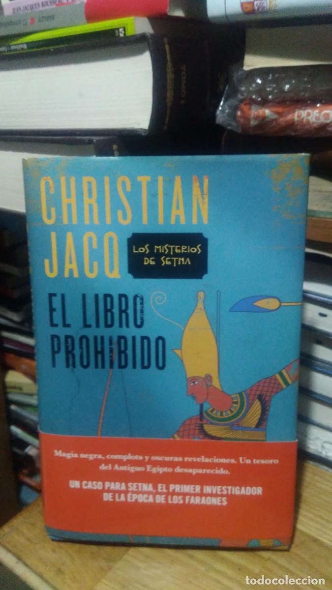 Libros de segunda mano: EL LIBRO PROHIBIDO, CHRISTIAN JACQ, ED. PLANETA - Foto 1
