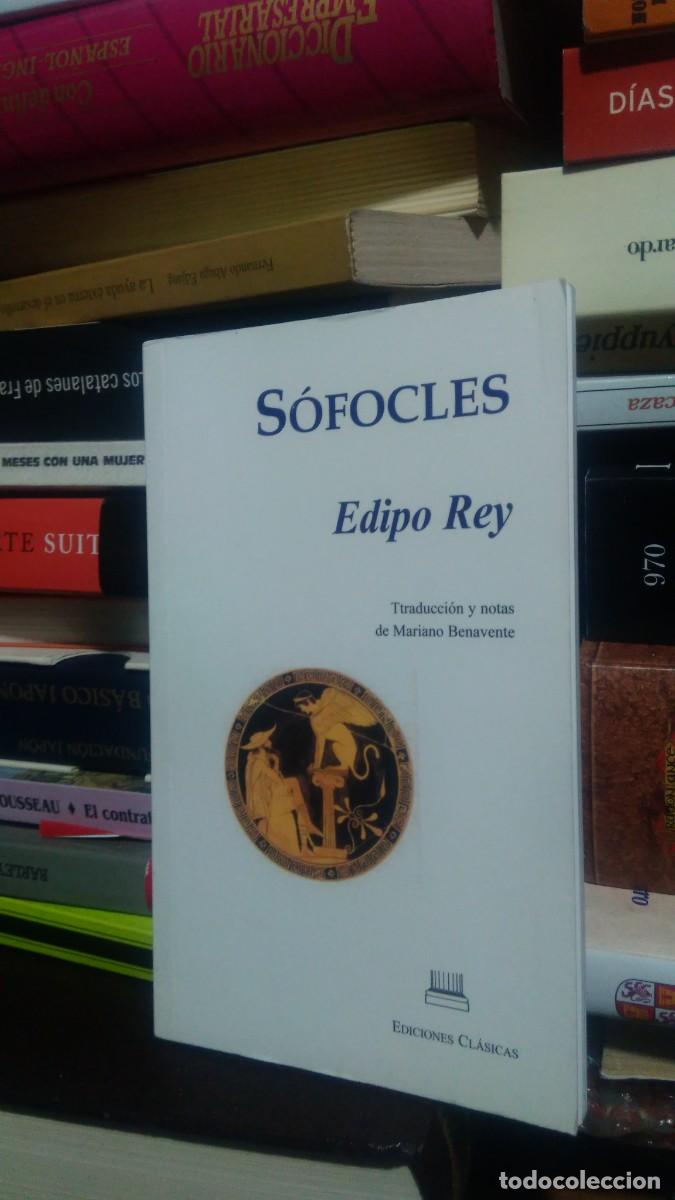 Libros de segunda mano: SOFOCLES, EDIPO REY, ED. CL&Aacute;SICAS - Foto 1