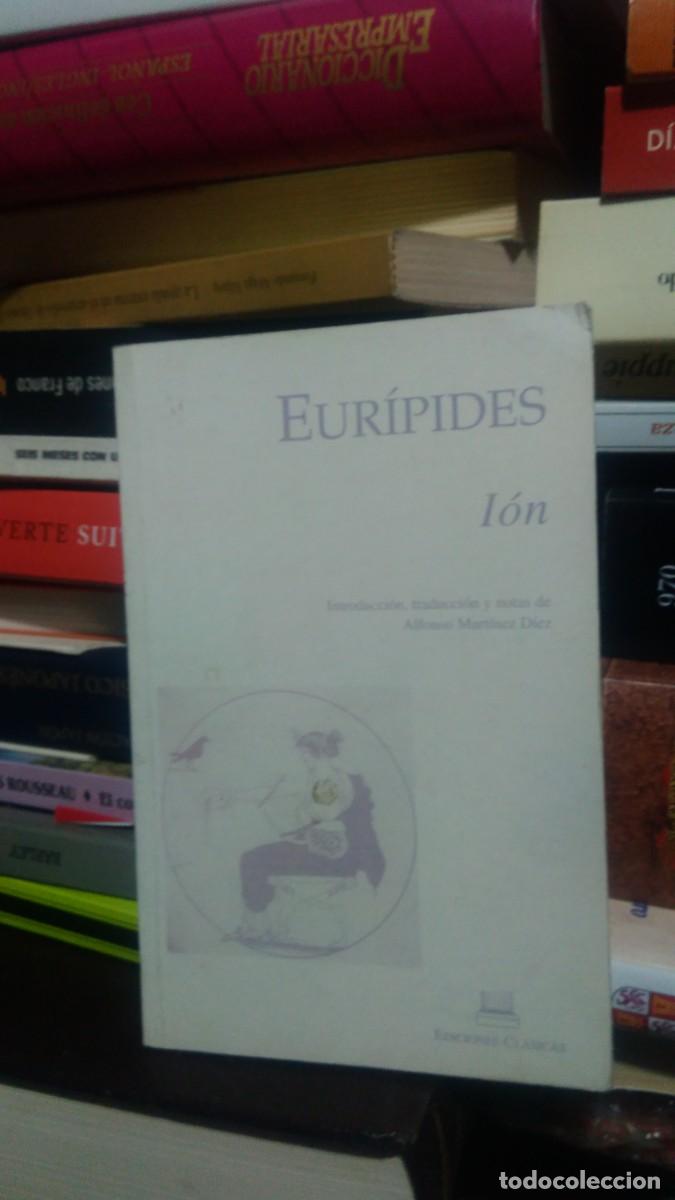 Libros de segunda mano: EUR&Iacute;PIDES, I&Oacute;N, ED. CL&Aacute;SICAS - Foto 1