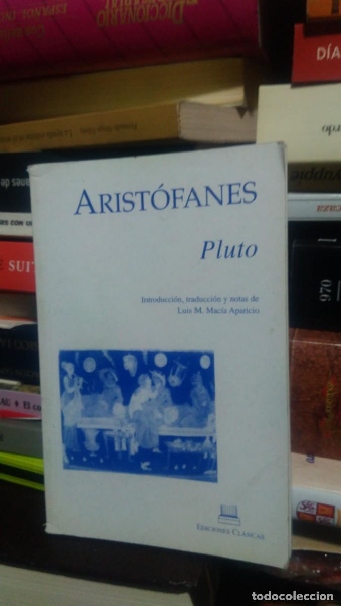 Libros de segunda mano: PLUTO, ARIST&Oacute;FANES, ED. CL&Aacute;SICAS - Foto 1