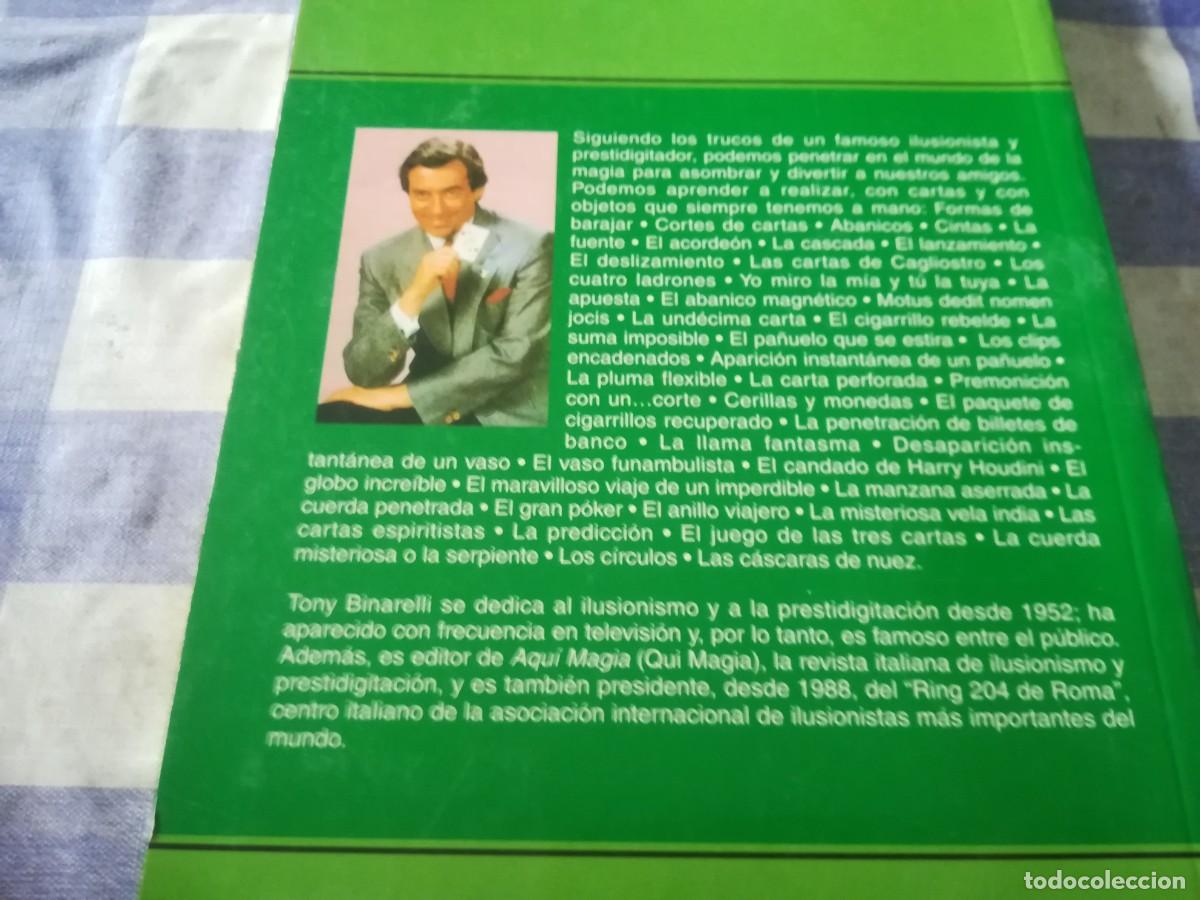 Libros de segunda mano: MANUAL TUTOR DEL ILUSIONISMO / TONY BINARELLI / EVA 061 / TUTOR - Foto 3