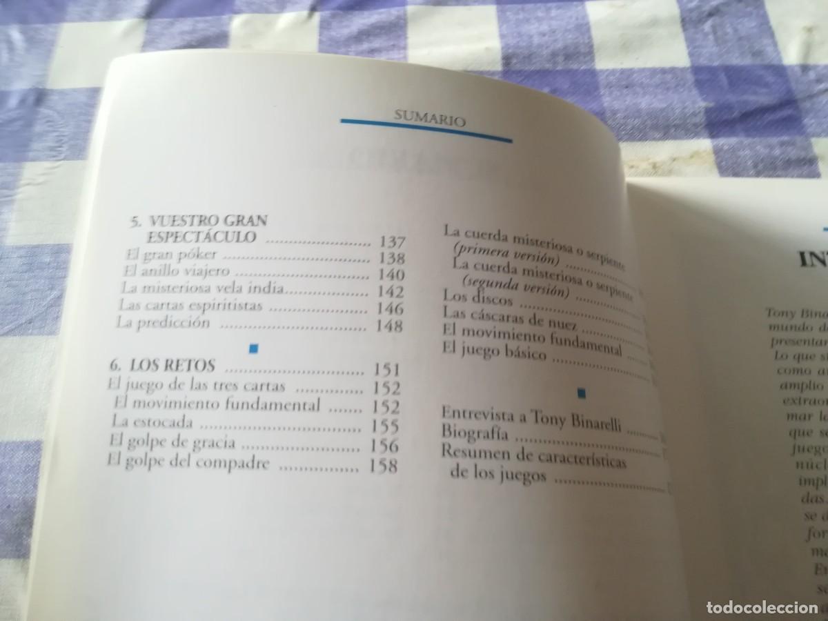 Libros de segunda mano: MANUAL TUTOR DEL ILUSIONISMO / TONY BINARELLI / EVA 061 / TUTOR - Foto 8
