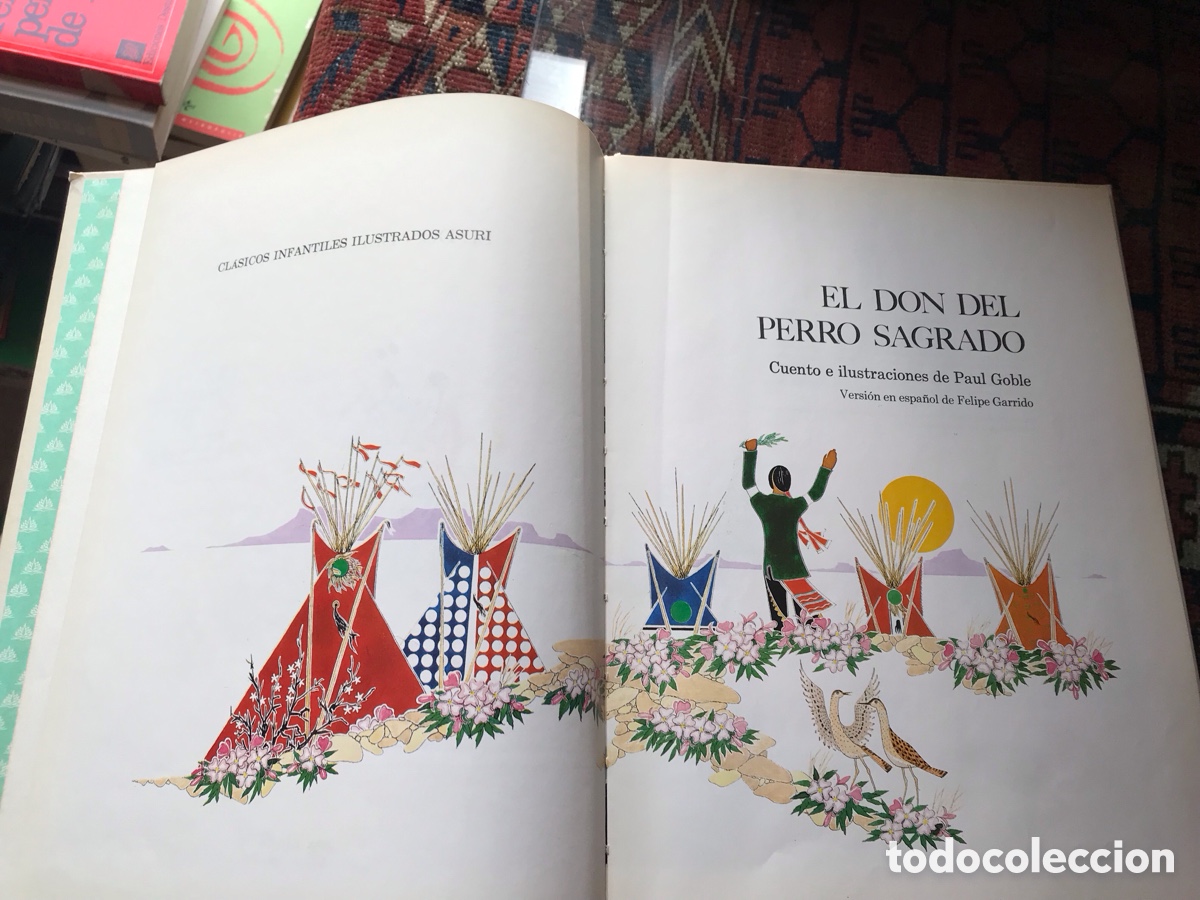 Libros de segunda mano: El don del perro sagrado. Paul Gable. - Foto 4