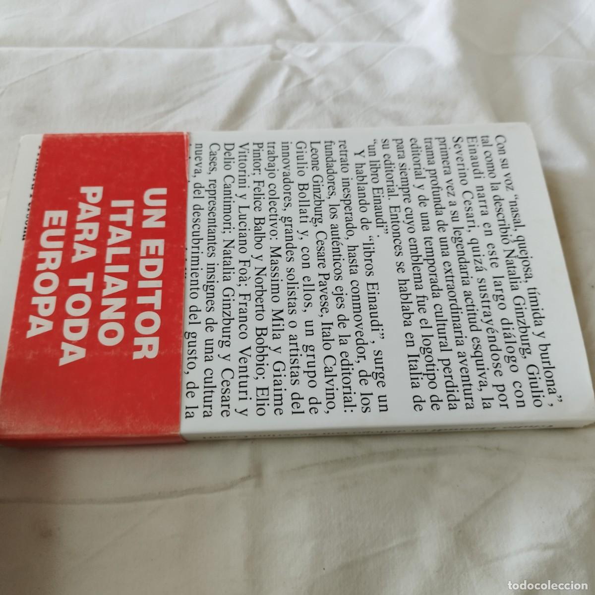 Libros de segunda mano: GIULIO EINAUDI EN DIALOGO CON SEVERINO CESARI / EVA 082 / ANAYA - Foto 2