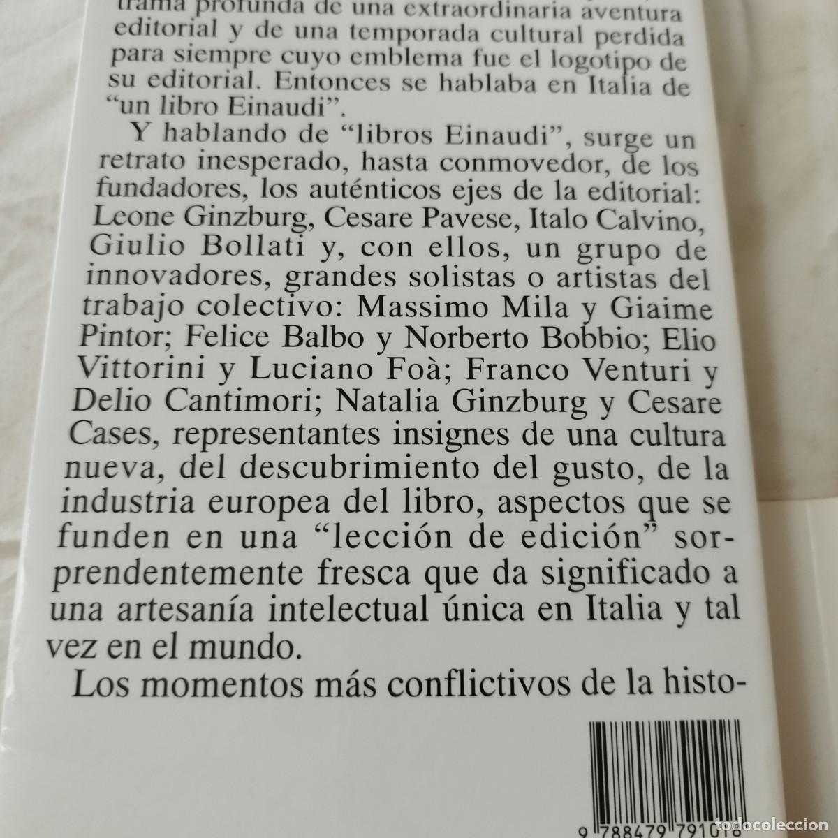 Libros de segunda mano: GIULIO EINAUDI EN DIALOGO CON SEVERINO CESARI / EVA 082 / ANAYA - Foto 4