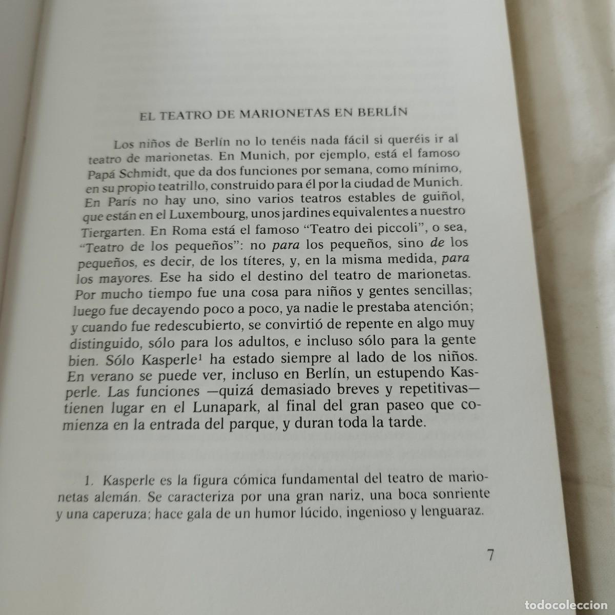 Libros de segunda mano: EL BERLIN DEMONICO / WALTER BENJAMIN / EVA 085 / ICARIA - Foto 7