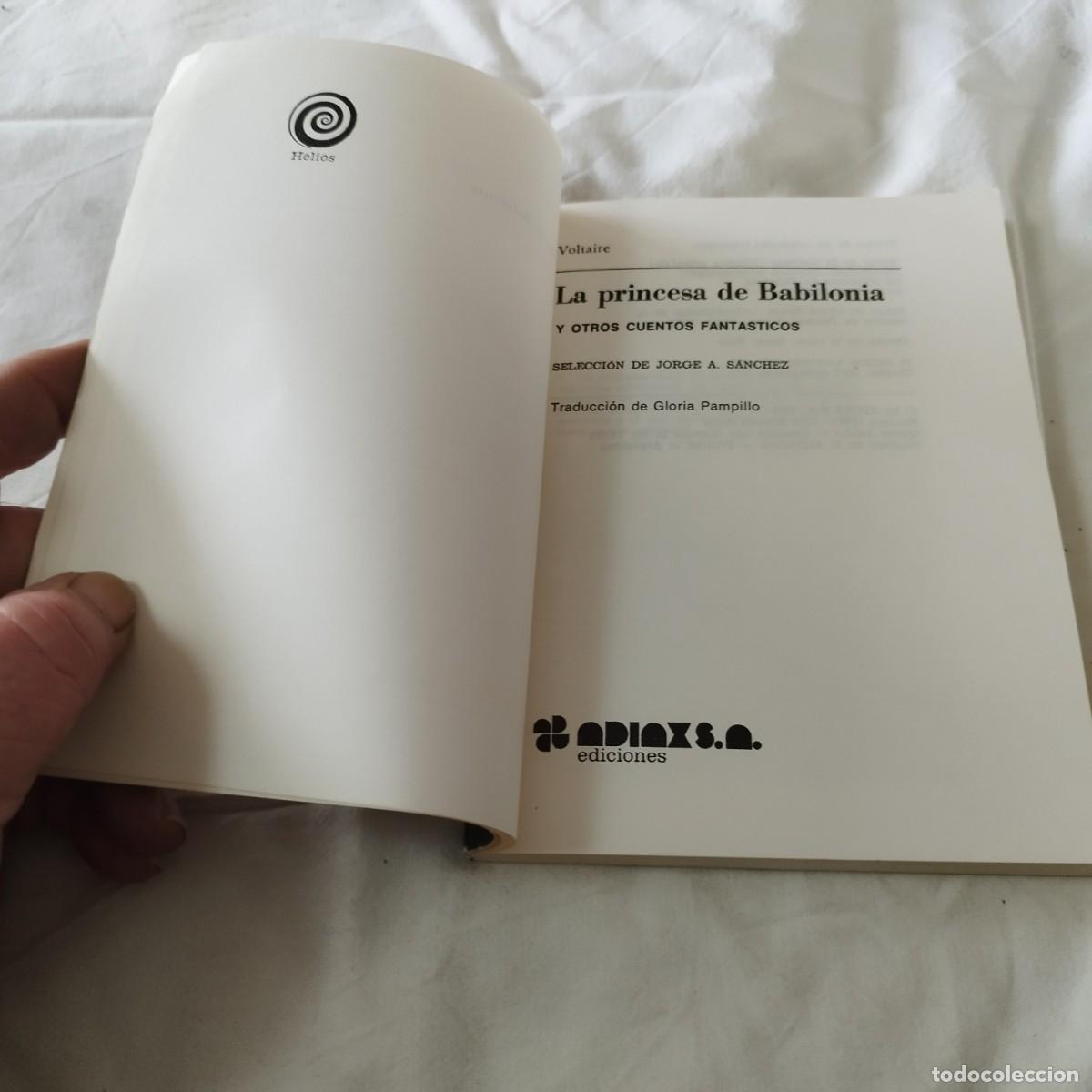 Libros de segunda mano: LA PRINCESA DE BABILONIA / VOLTAIRE / EVA 085 / ADIAX - Foto 5