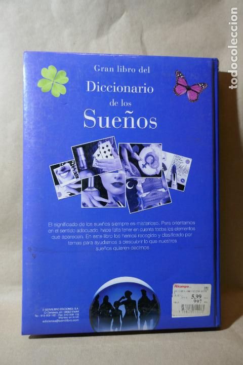 Libros de segunda mano: El gran libro Diccionario de los Sue&ntilde;os. Edici&oacute;n Servilibro - Foto 14