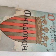 Libros de segunda mano: DE LA CORTE DE LOS SEÑORES REYES DE MALLORCA 1914 ENRIQUE SUREDA HISTORIA PALMA BALEARES LIBRO