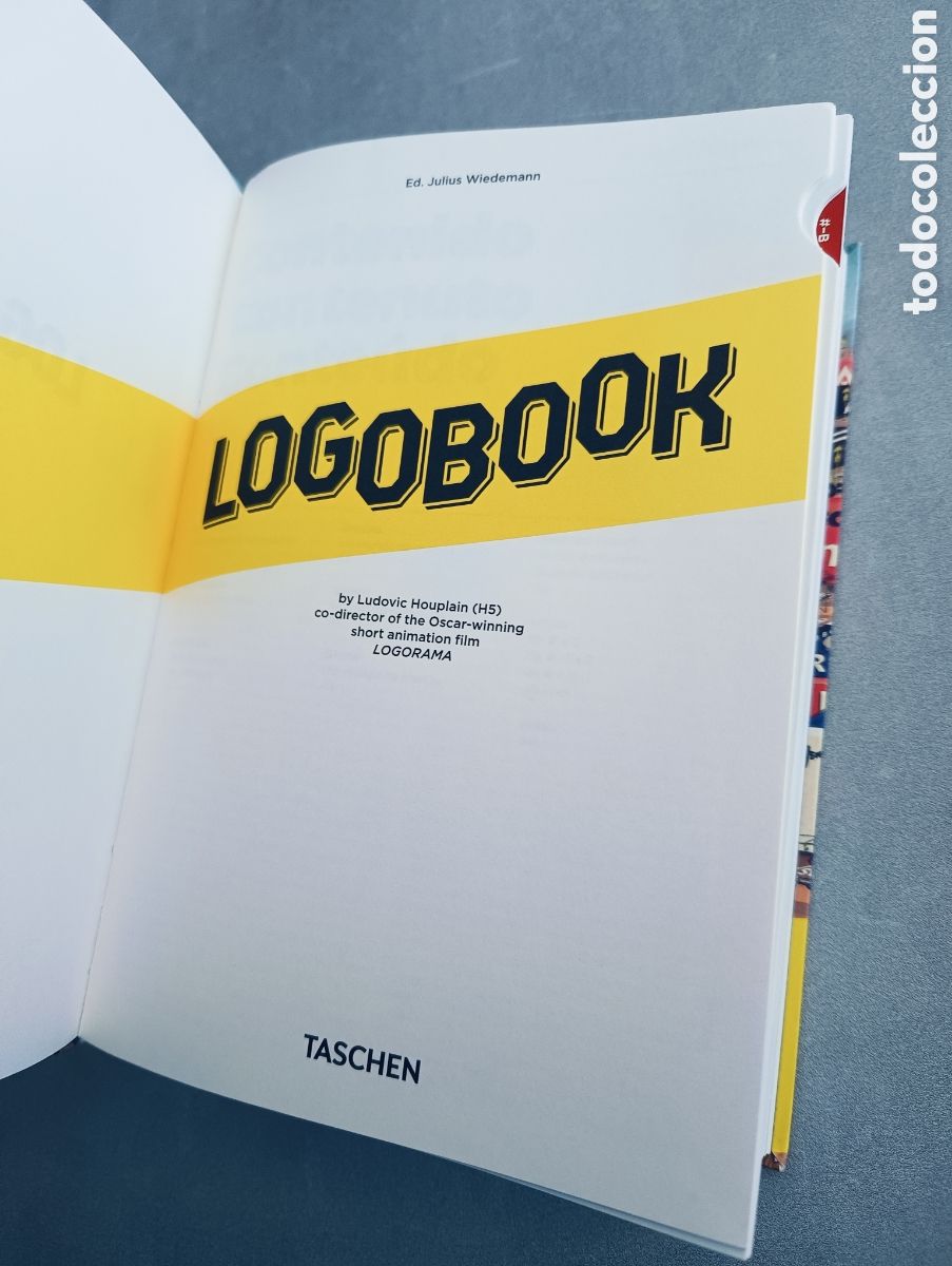 Libros de segunda mano: Logobook by Ludovic Houplain. Taschen. Julius Wiedemann. - Foto 3