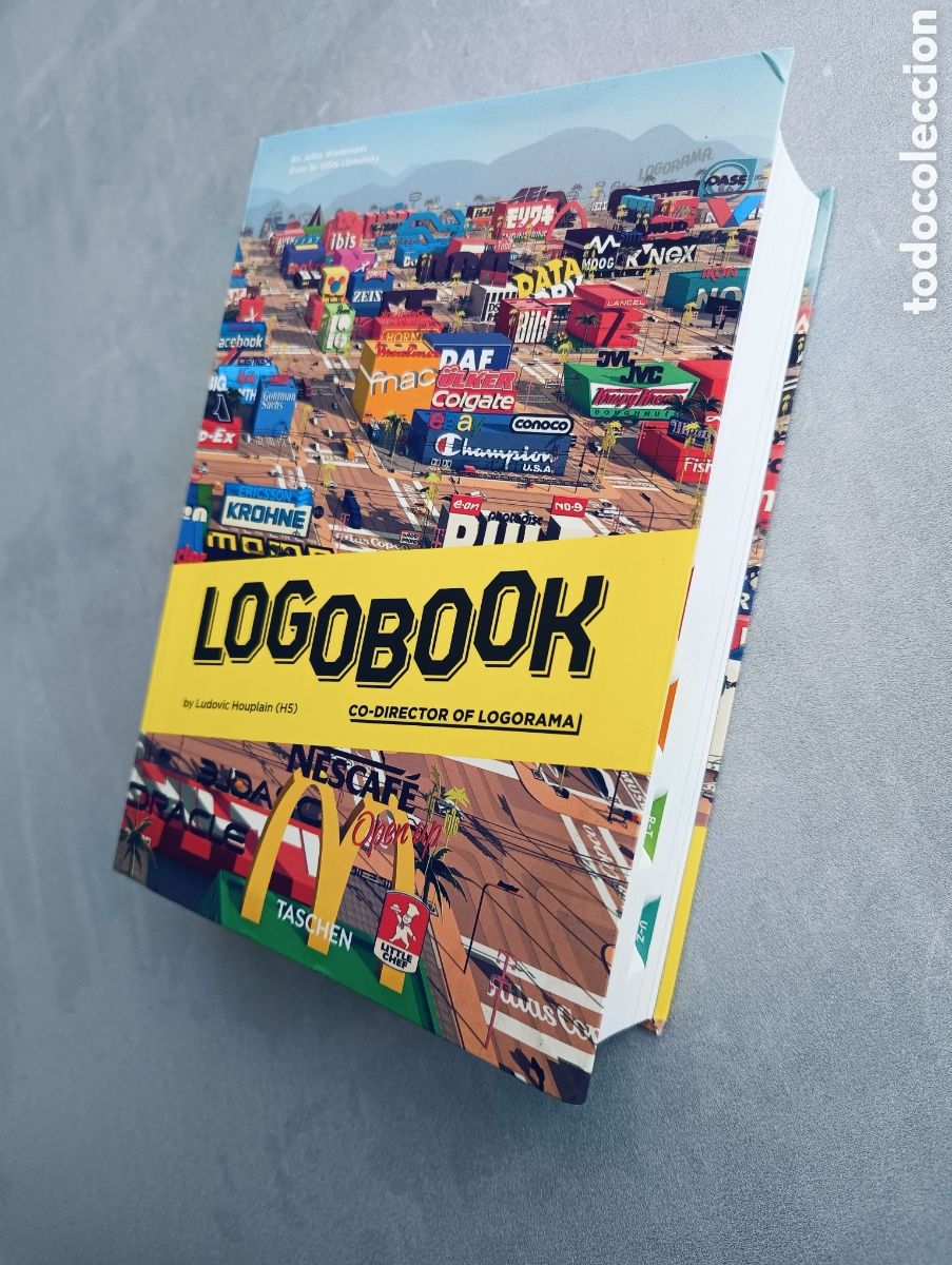 Libros de segunda mano: Logobook by Ludovic Houplain. Taschen. Julius Wiedemann. - Foto 5
