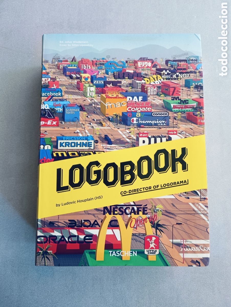 Libros de segunda mano: Logobook by Ludovic Houplain. Taschen. Julius Wiedemann. - Foto 1