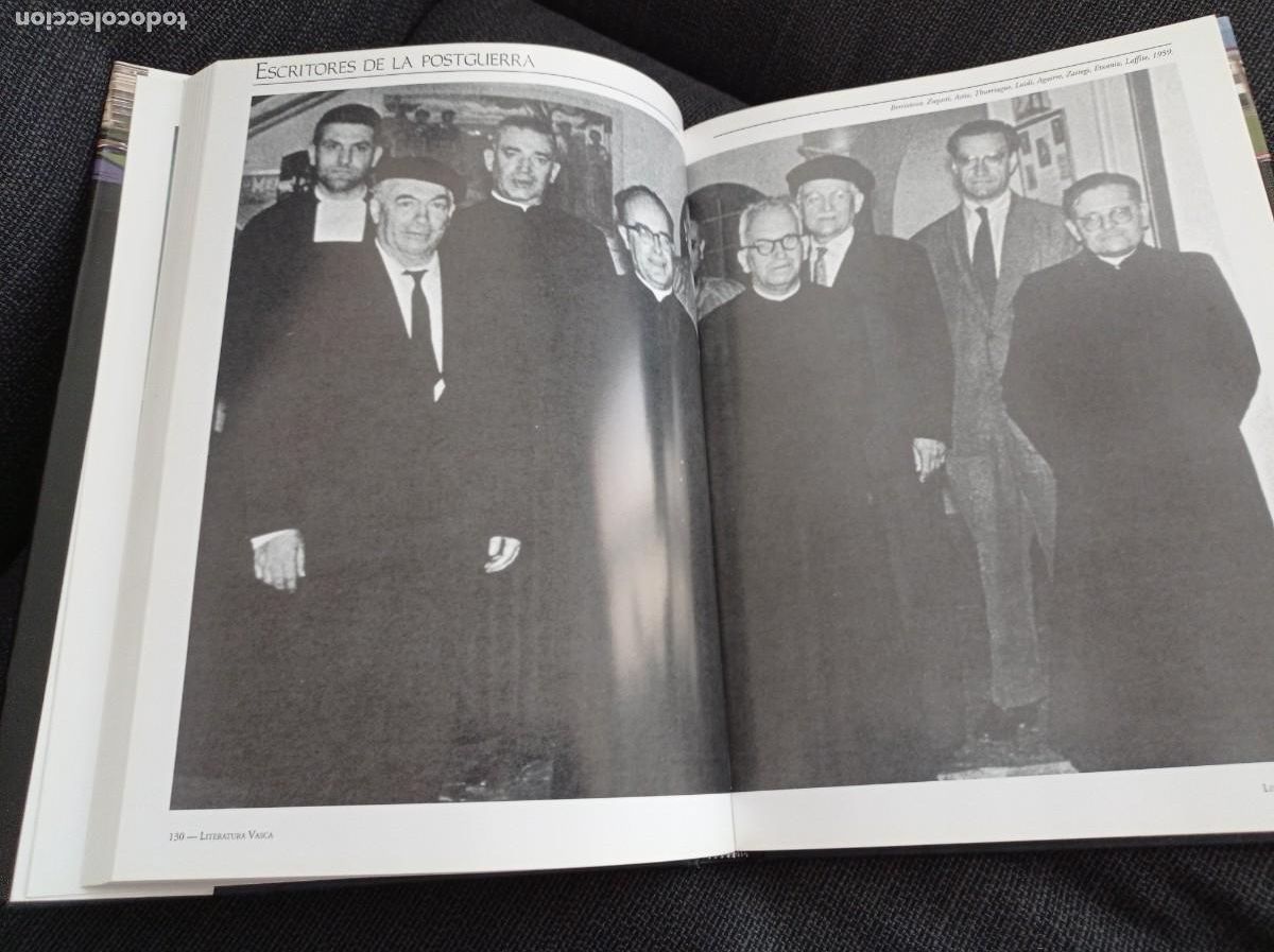 Libros de segunda mano: Libro Literatura vasca. Euskal Herr&igrave;a emblem&aacute;tica. Etor Ostoa 2002. - Foto 8