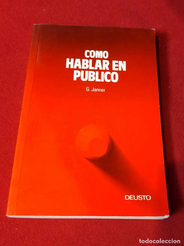 Libros de segunda mano: COMO HABLAR EN PUBLICO - G. JANNER - Foto 1