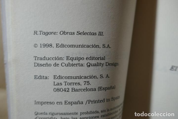 Libros de segunda mano: Obras selectas, Tomo 3 - Rabindranath Tagore - Foto 7