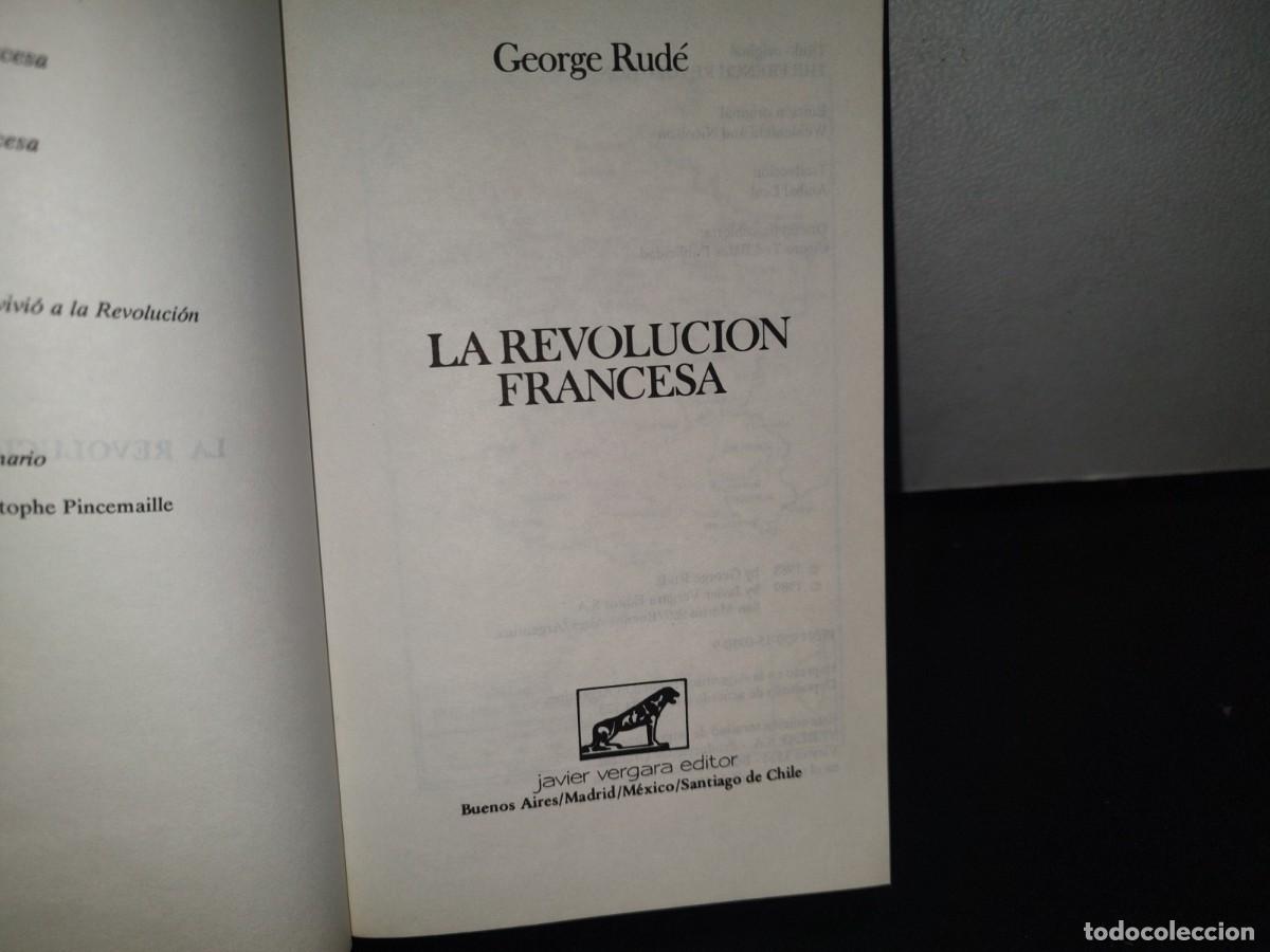 Libros de segunda mano: 211- LA REVOLUCI&Oacute;N FRANCESA - GEORGE RUD&Eacute; - 1989 - Foto 4